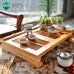 茗匠茶具正品 一帆風順功夫茶具與竹茶盤的廠家直銷優(yōu)勢